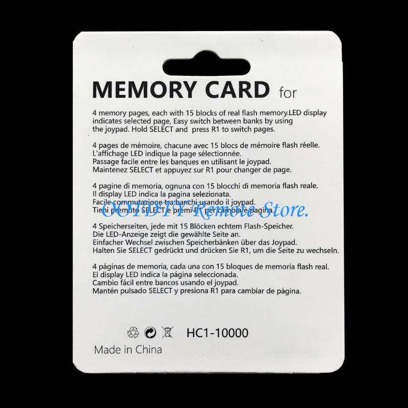 Memory Card Ps1 - Lekka karta pamięci 4MB 4Mega do