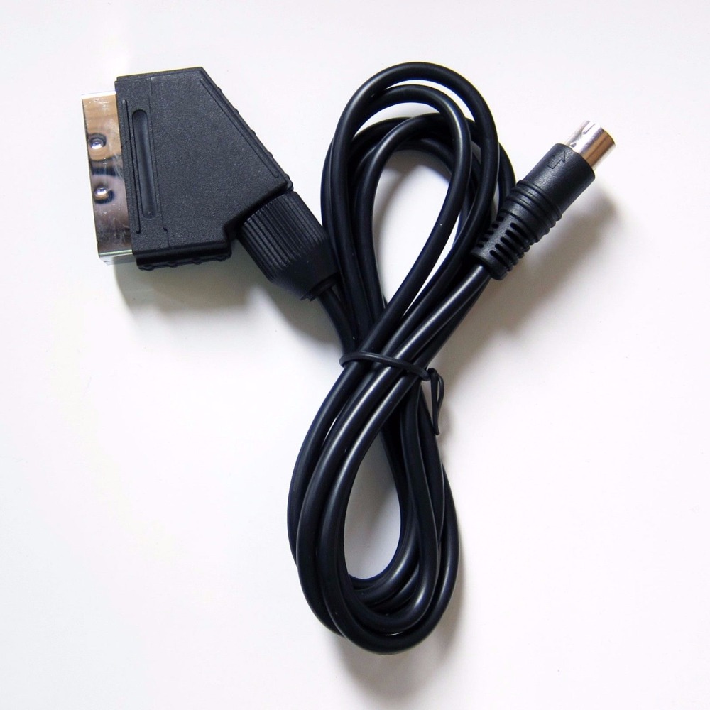 Retro Gaming Cables - Prawdziwy kabel RGB Scart telewizor dla