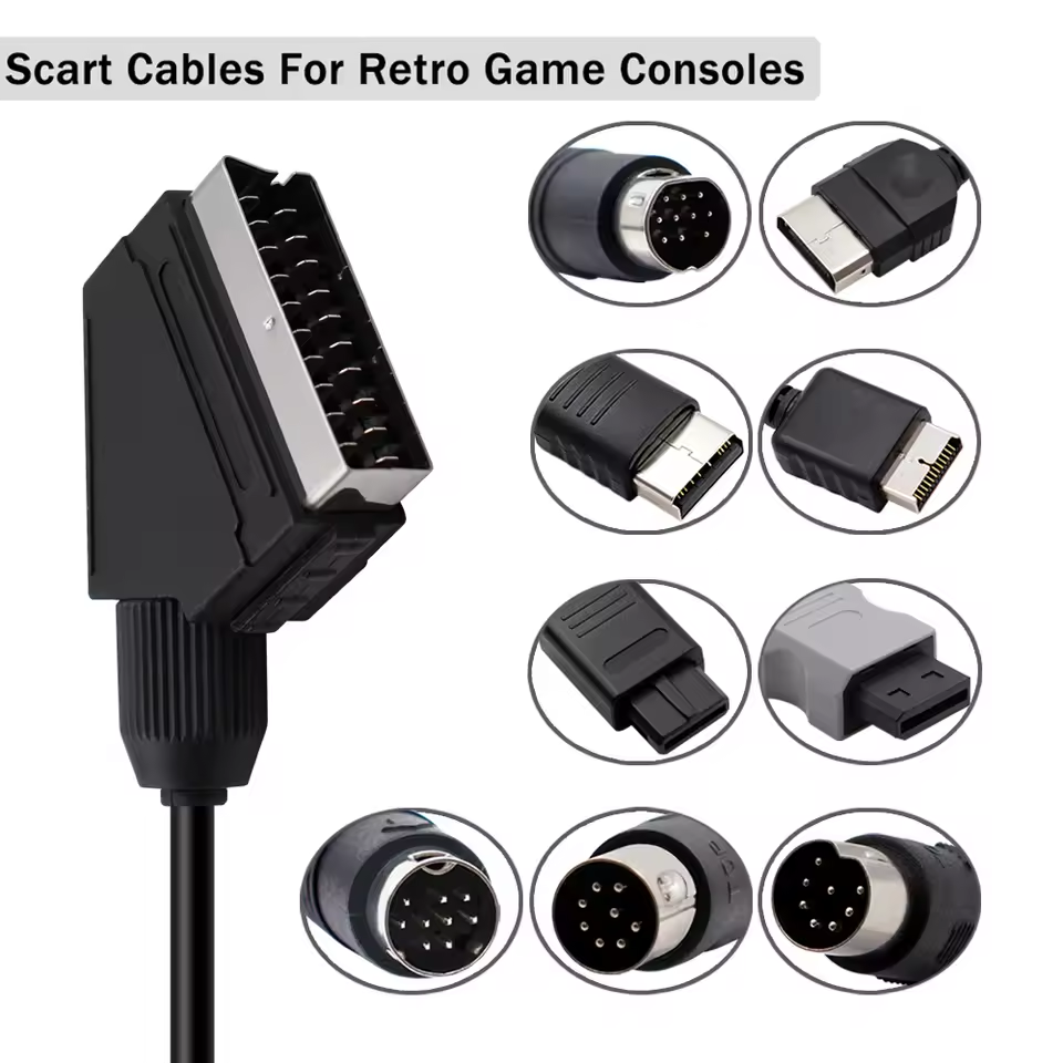 Retro Gaming Cables - Kabel RGB Scart do SEGA Dreamcast