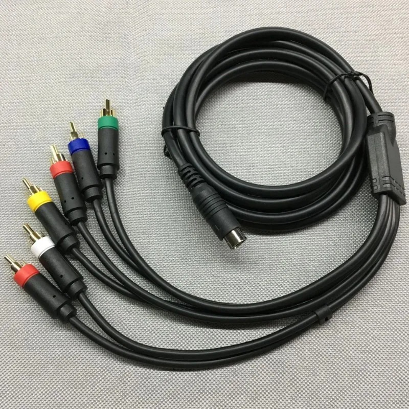 Retro Gaming Cables - Do SEGA Saturn RGB/RGBS RCA Kabel