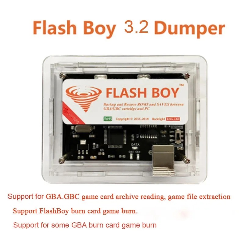 Rom Cartridge Flash - Flash Boy 3.2 Cyclone Dumper do