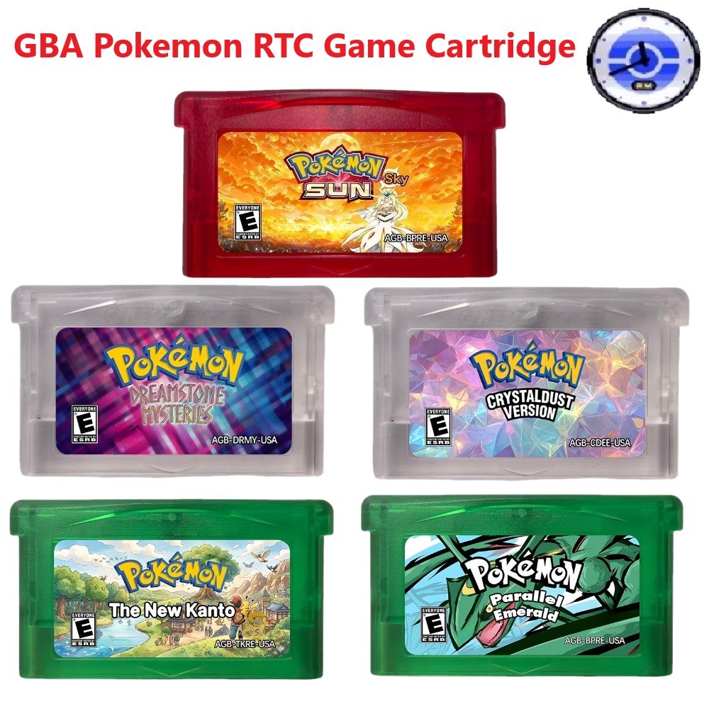 GBA RTC Pokemon Dreamstone Mys – Rom Cartridge Flash recenzja i cena