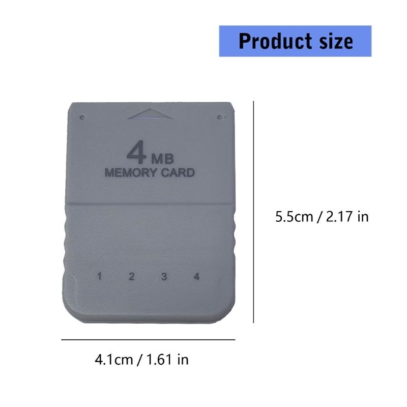 Lekka karta pamięci 4MB 4Mega  – Memory Card Ps1 recenzja i cena