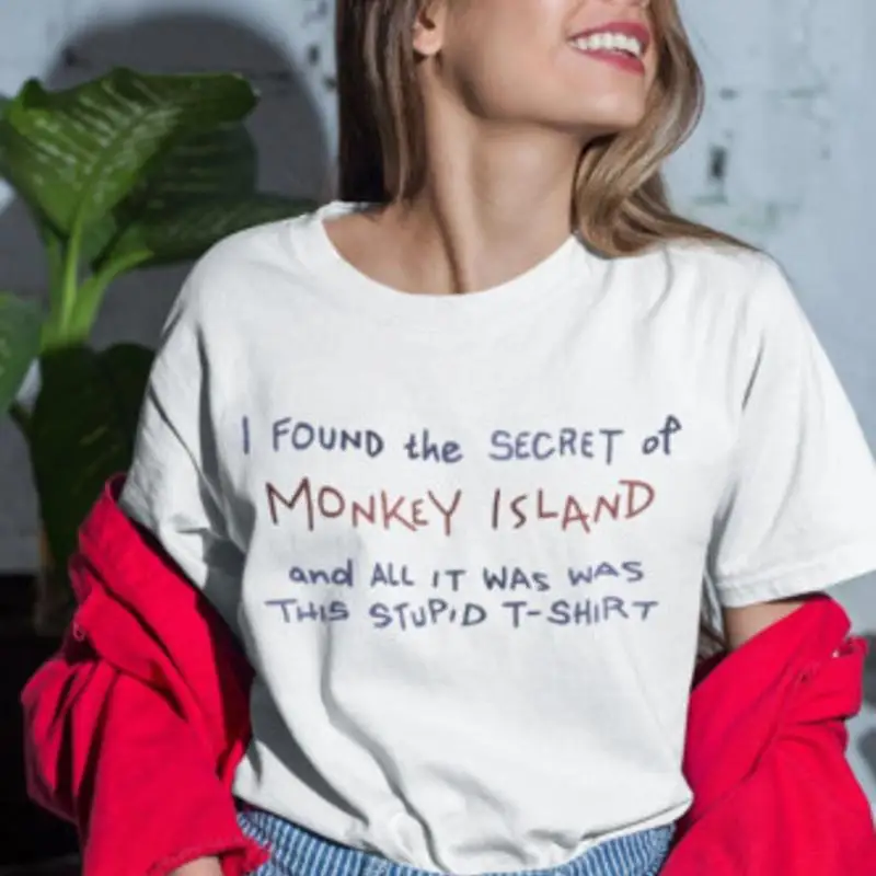 Koszulka z motywem z gry Monke – Retro Gaming T Shirt recenzja i cena