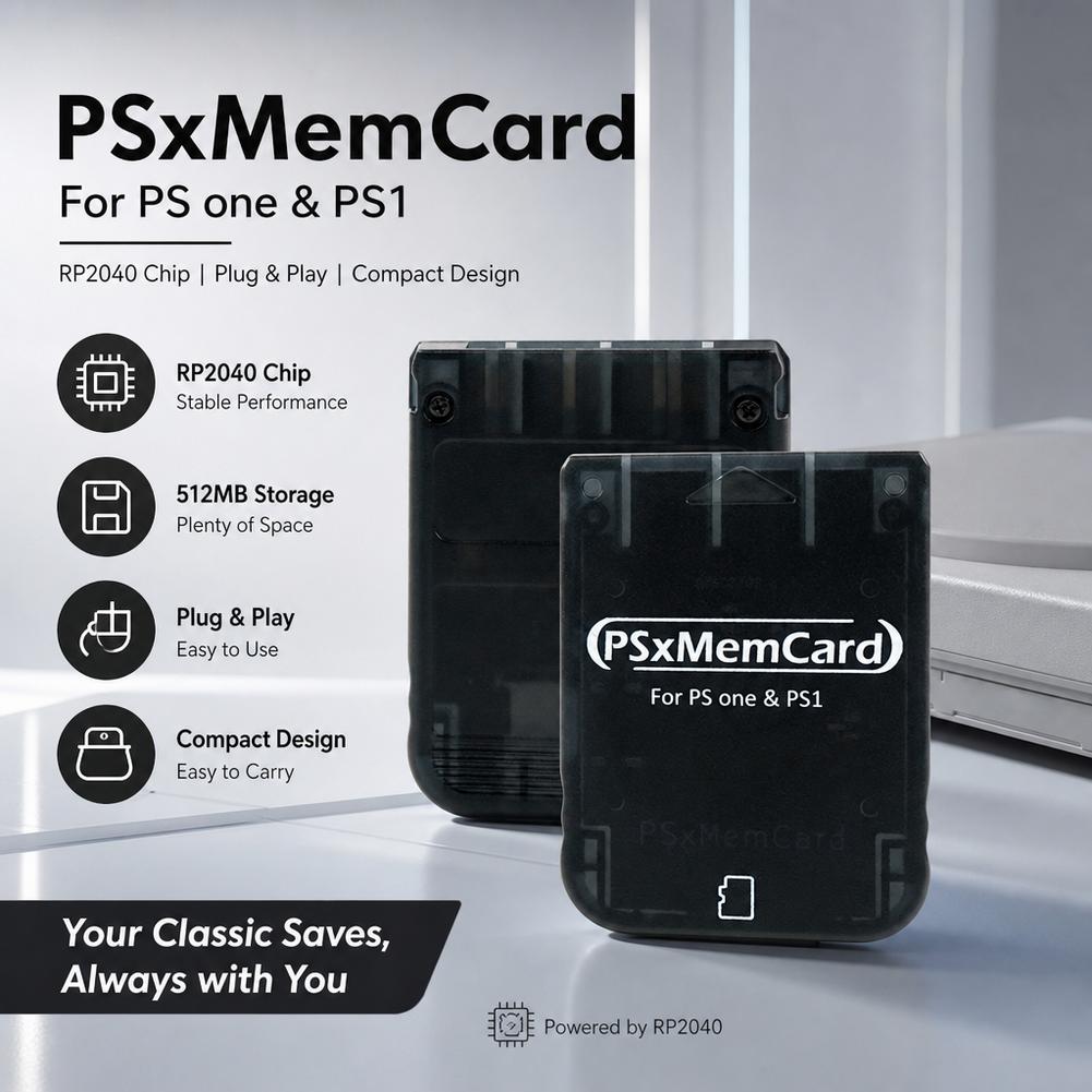 Karta pamięci PSxMemCard PSX d – Memory Card Ps1 recenzja i cena