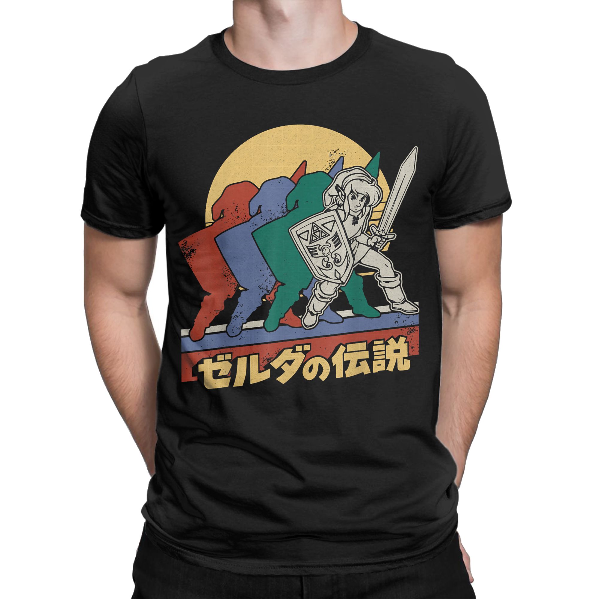 Koszulki męskie w stylu vintag – Retro Gaming Zelda recenzja i cena