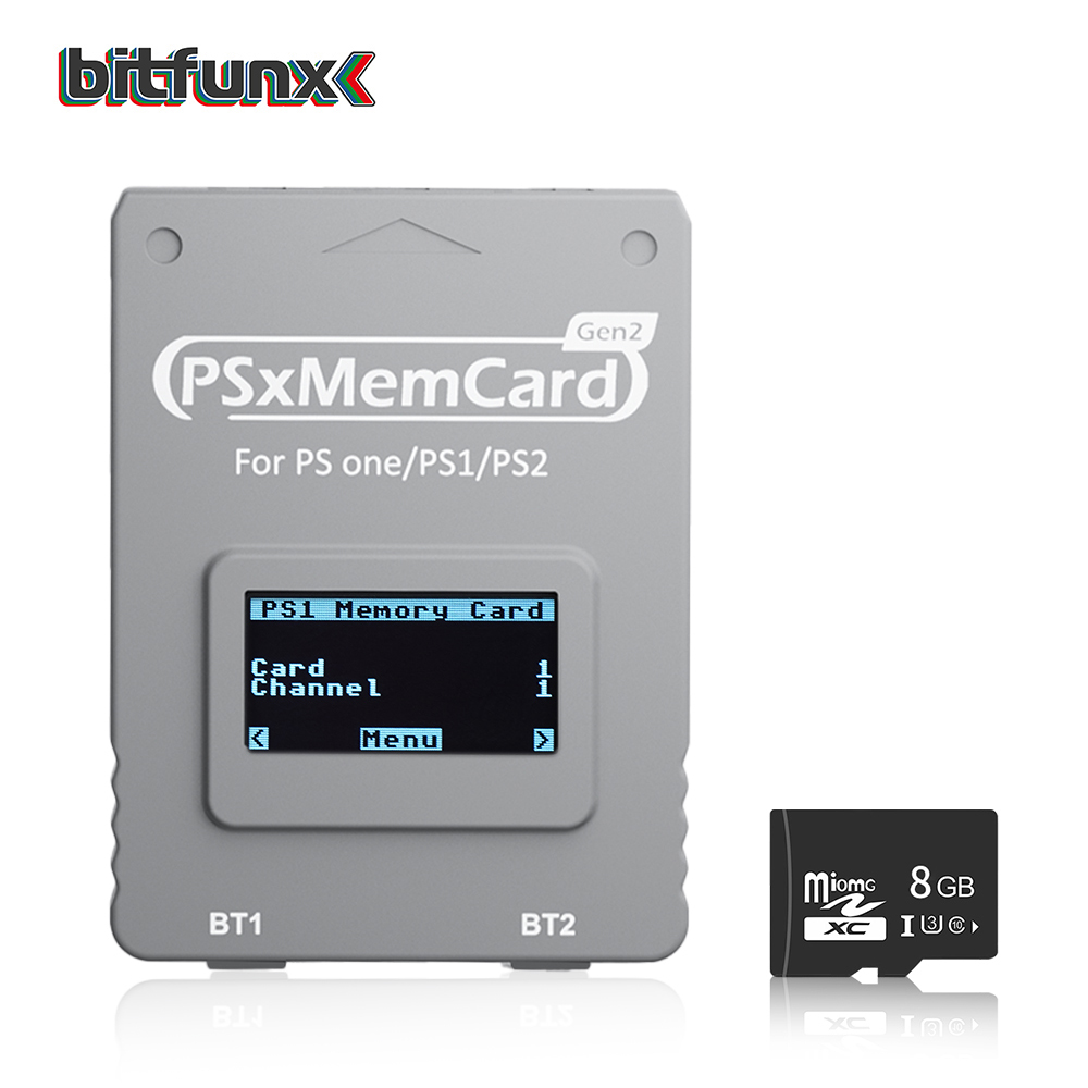 Bitfunx PSxMemCard Gen2 Store  – Memory Card Ps1 recenzja i cena
