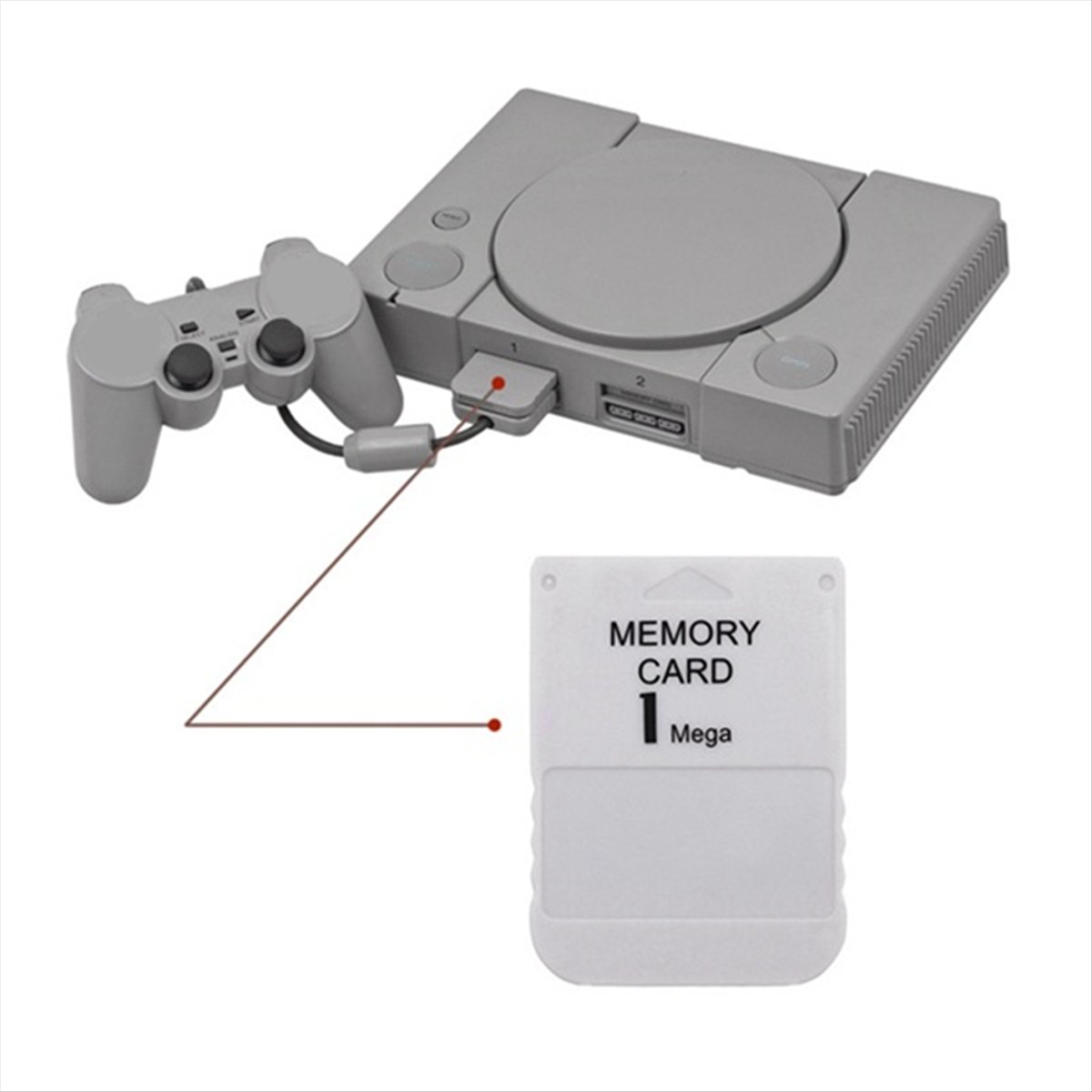 ♋ ♐ …KUP KARTĘ PAMIĘCI 1MB Mem – Memory Card Ps1 recenzja i cena