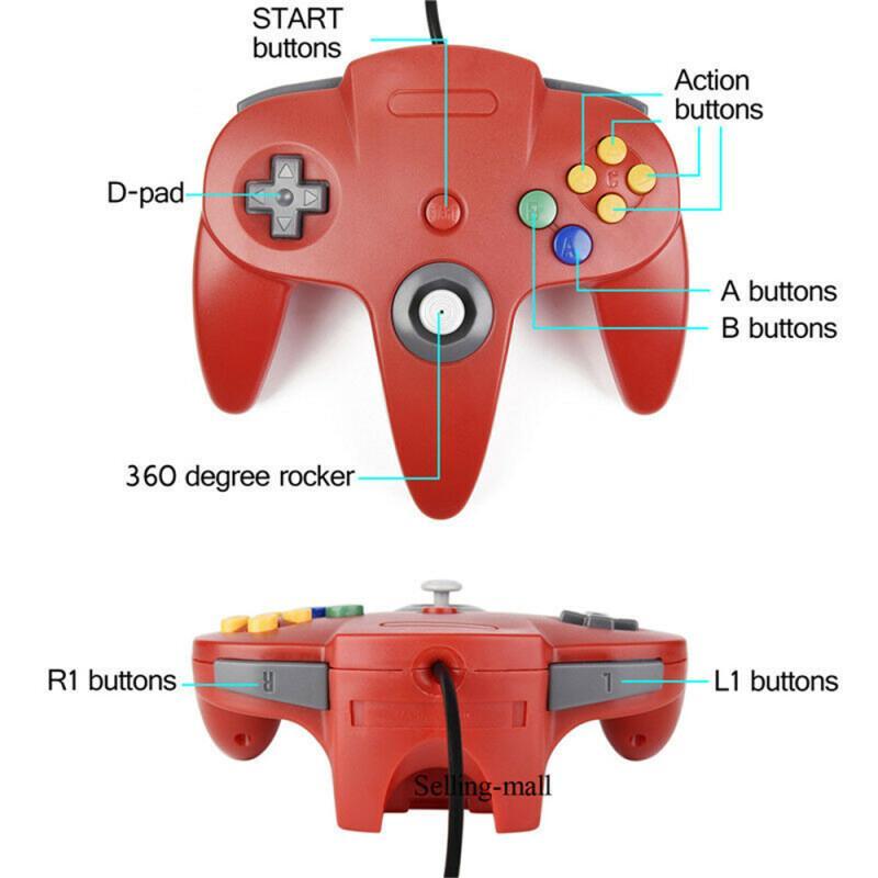 Kontroler N64 Klasyczny przewo – Retro Gaming Table recenzja i cena